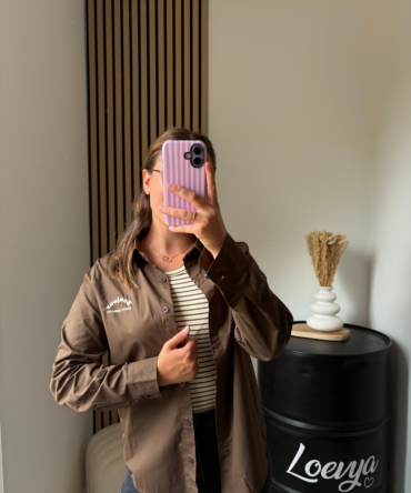 Chemise Chocolat + débardeur