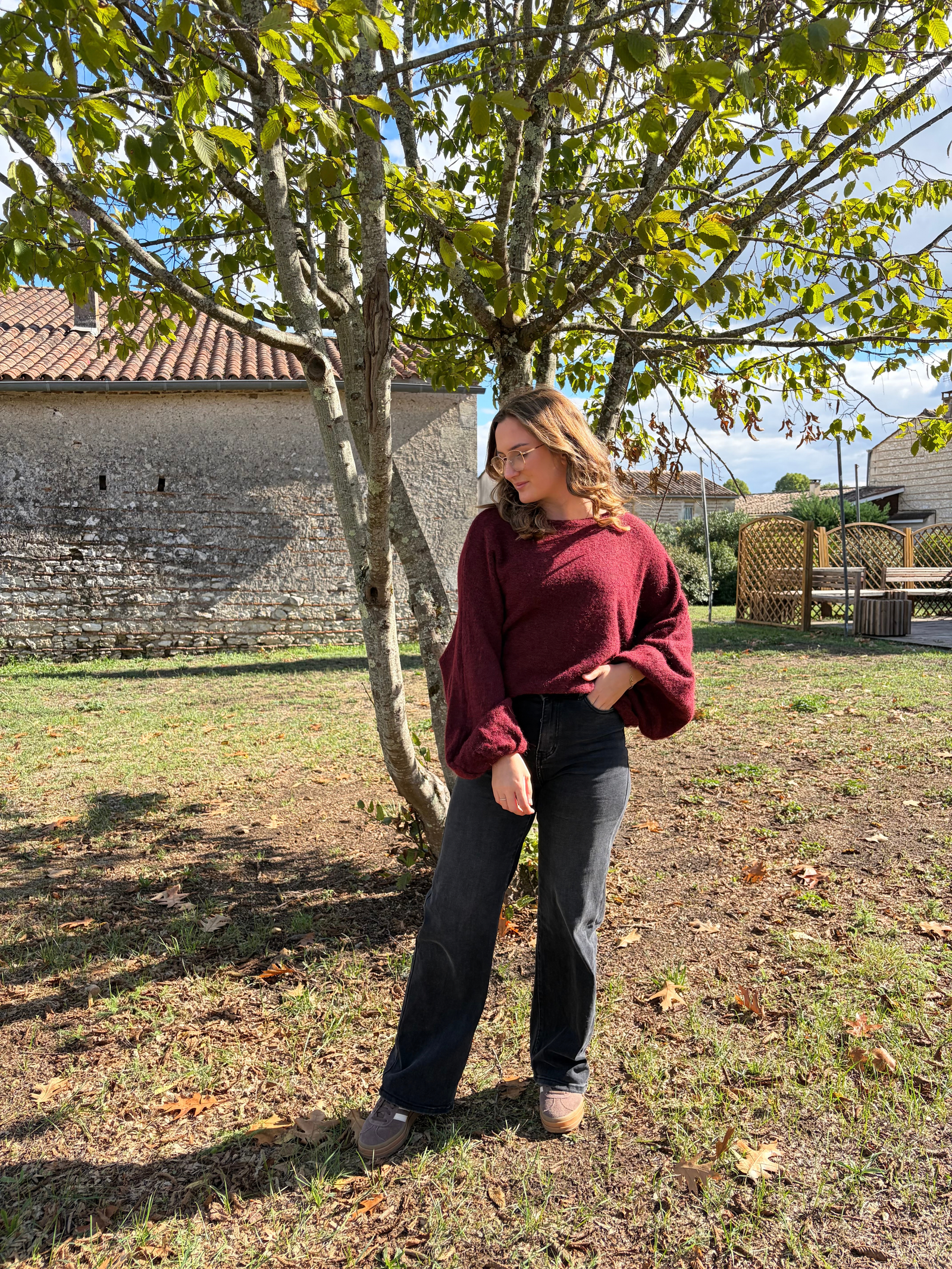 Pull Victoria - Bordeaux