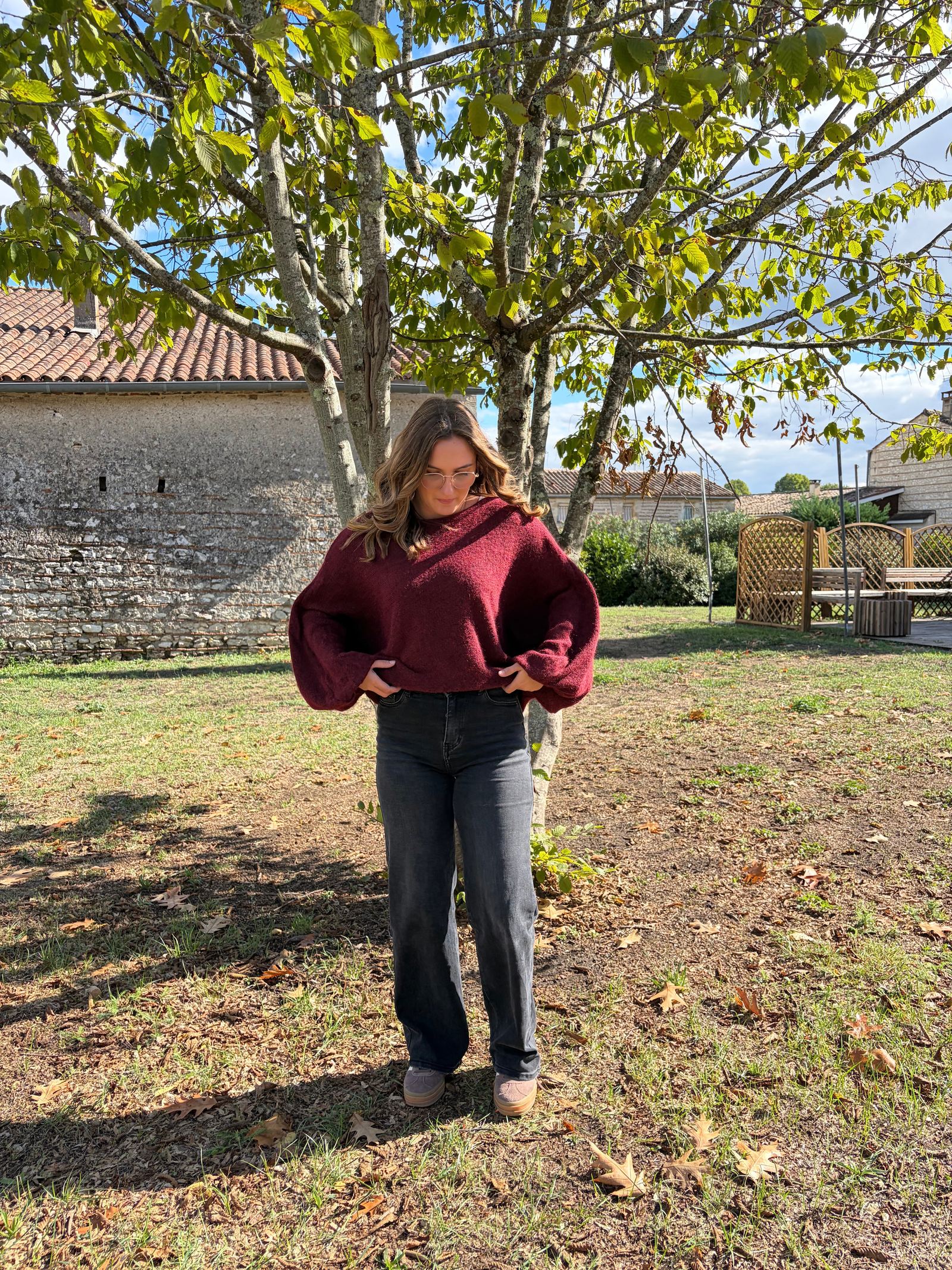 Pull Victoria - Bordeaux – Image 3