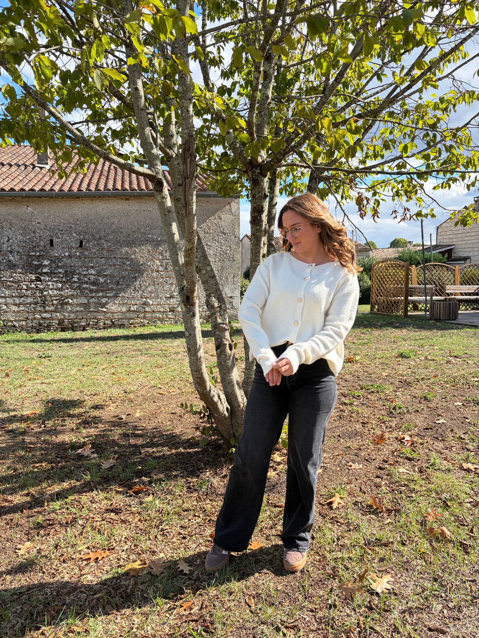 Cardigan Emy - Ecru – Image 2