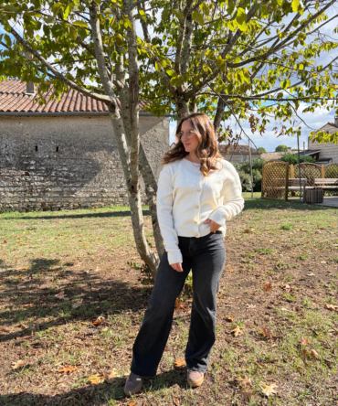 Cardigan Emy – Ecru