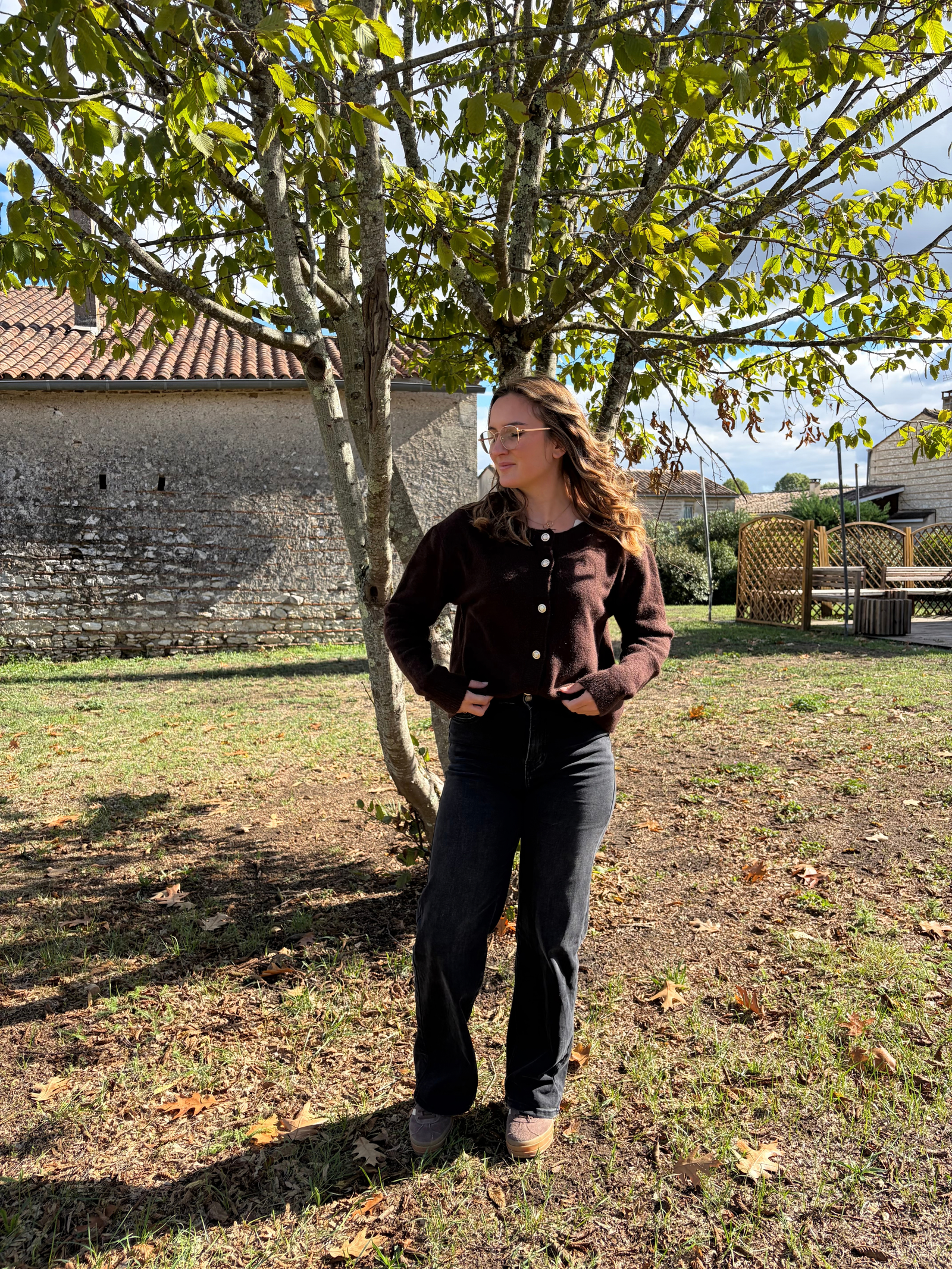 Cardigan Emy - Chocolat – Image 2